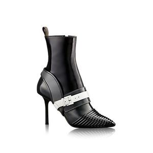 Louis Vuitton Black Masterpiece Half Bootie